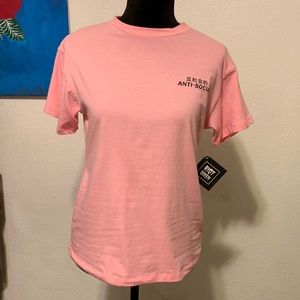 Pink Anti-Social Shirt